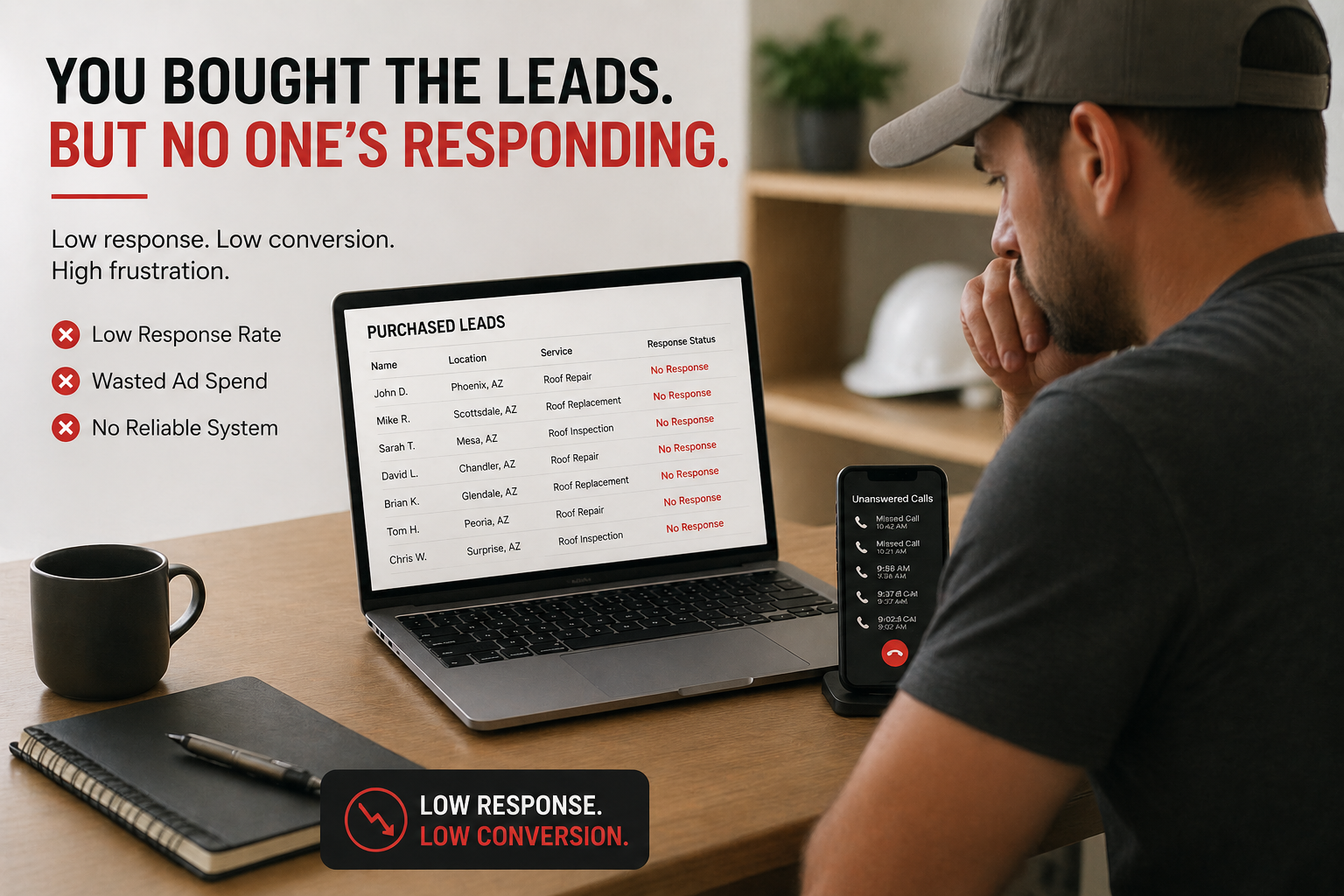 low quality purchased leads