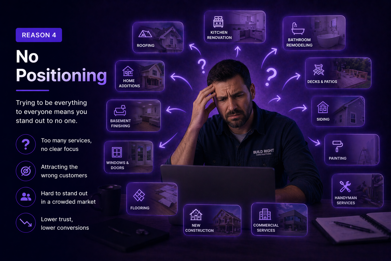 contractor unclear positioning