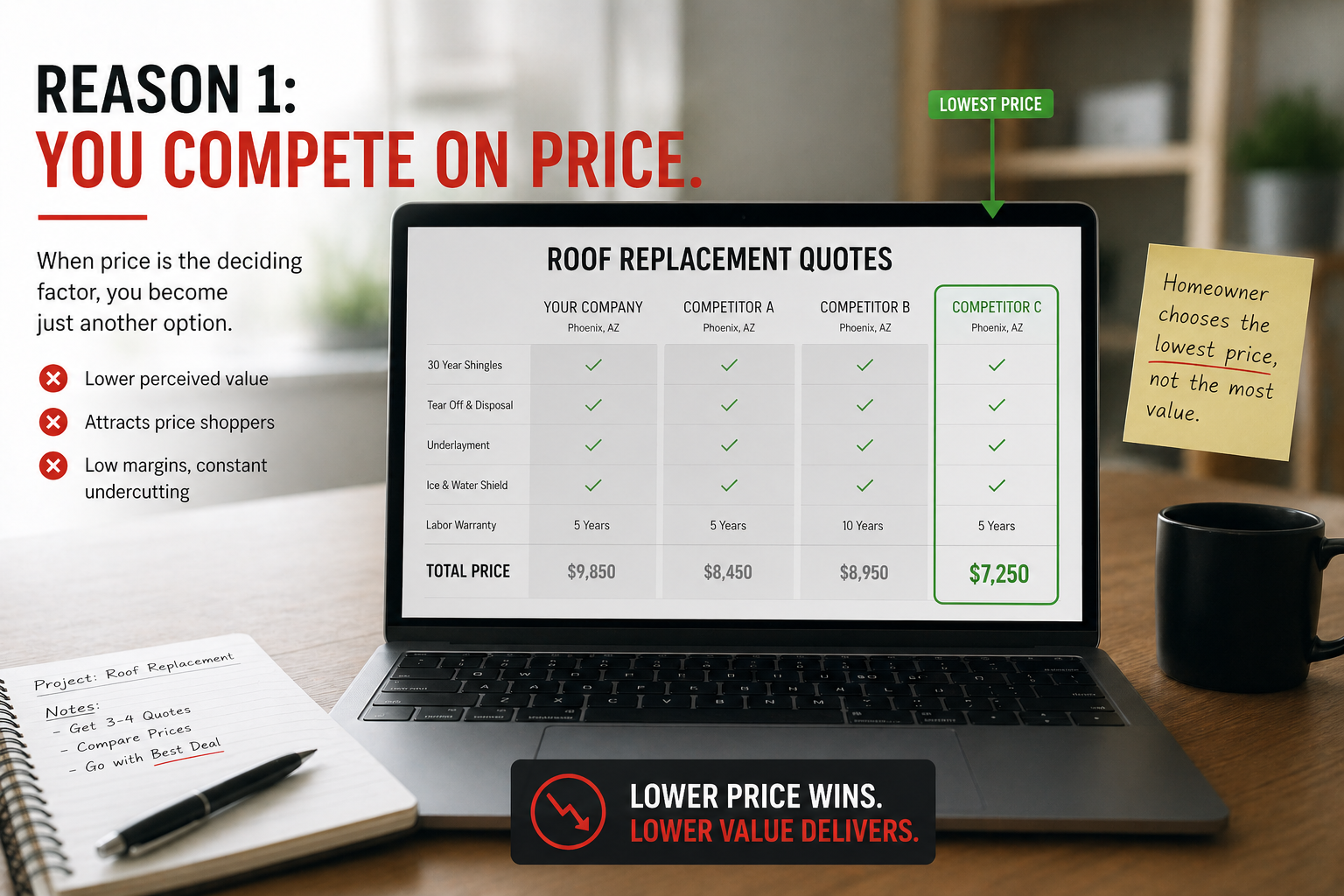 price comparison scenario