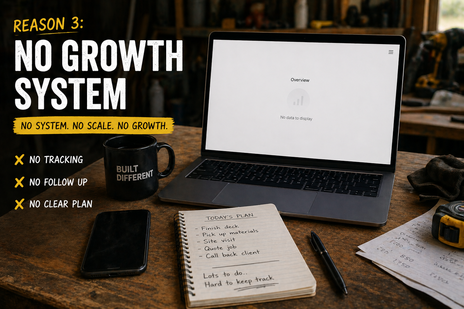no structured system