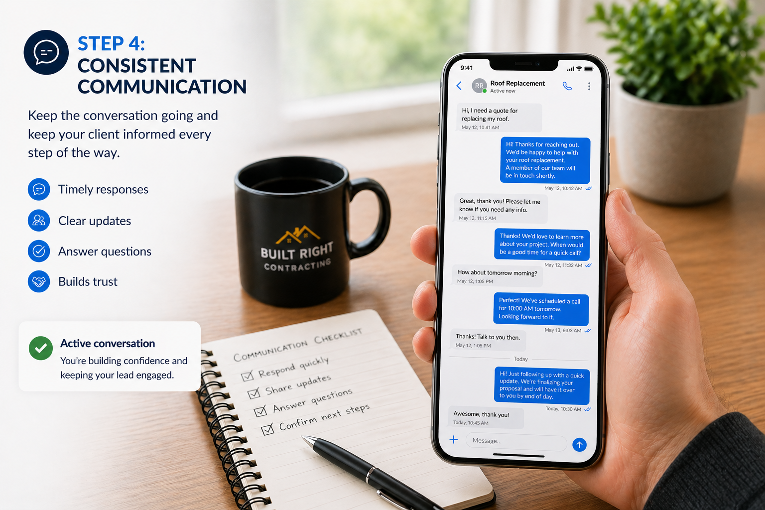 consistent communication