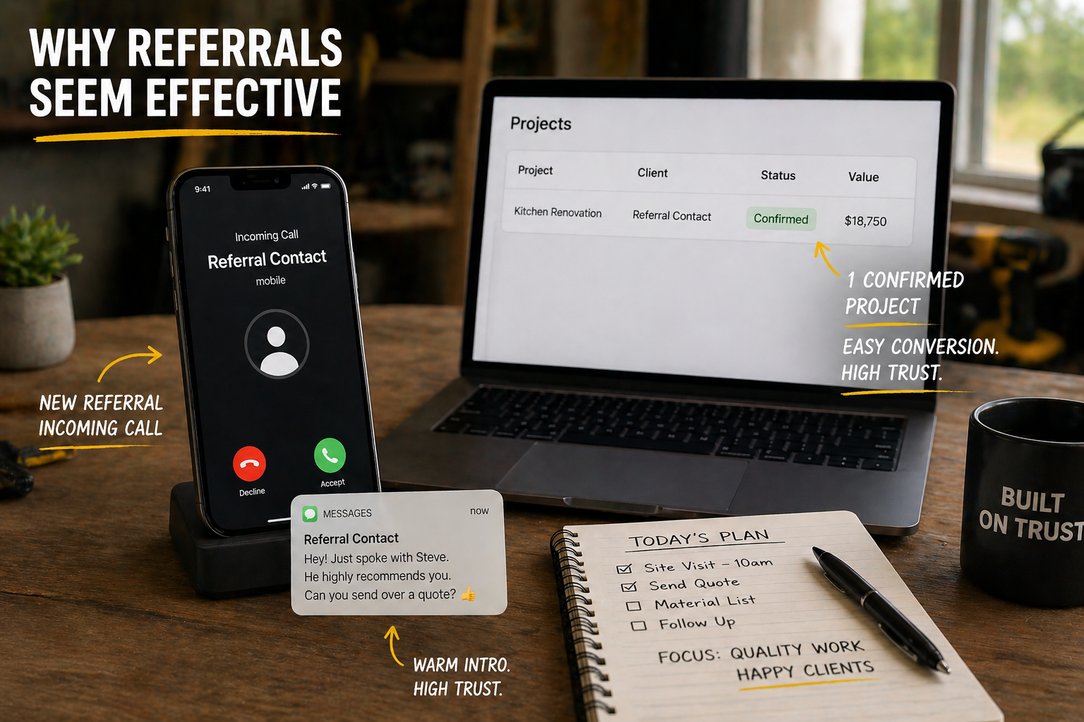 high trust referrals